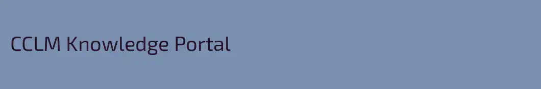 CCLM Knowledge Portal